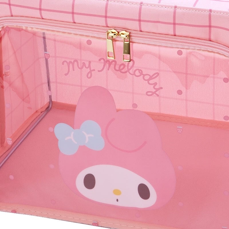 My Melody 可摺拉鍊收納箱