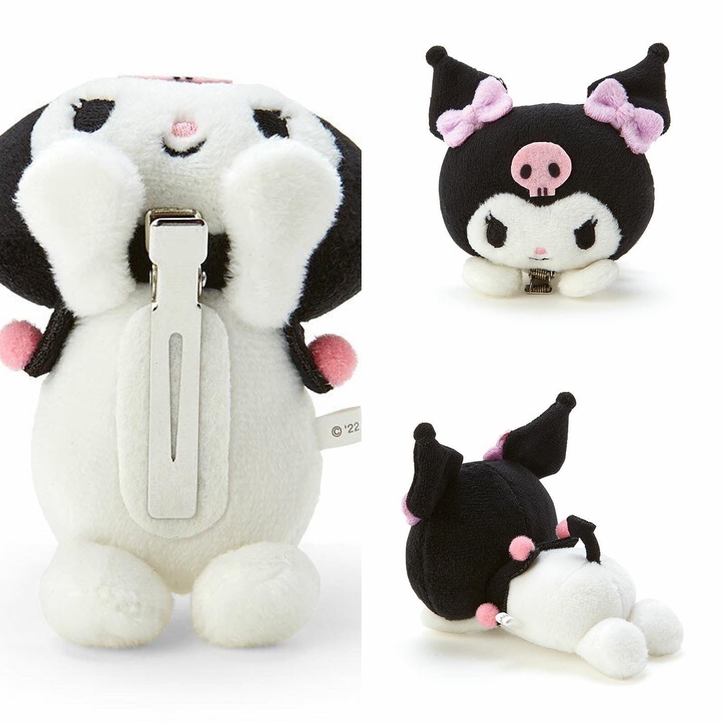 Kuromi 趴地公仔髮夾