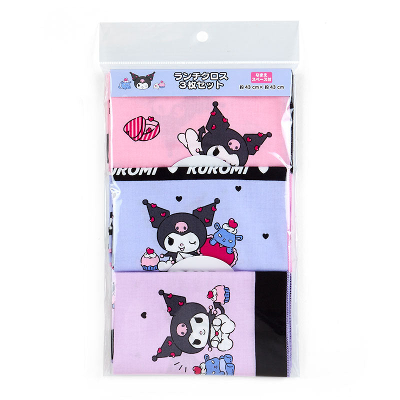 Kuromi 3條裝手巾