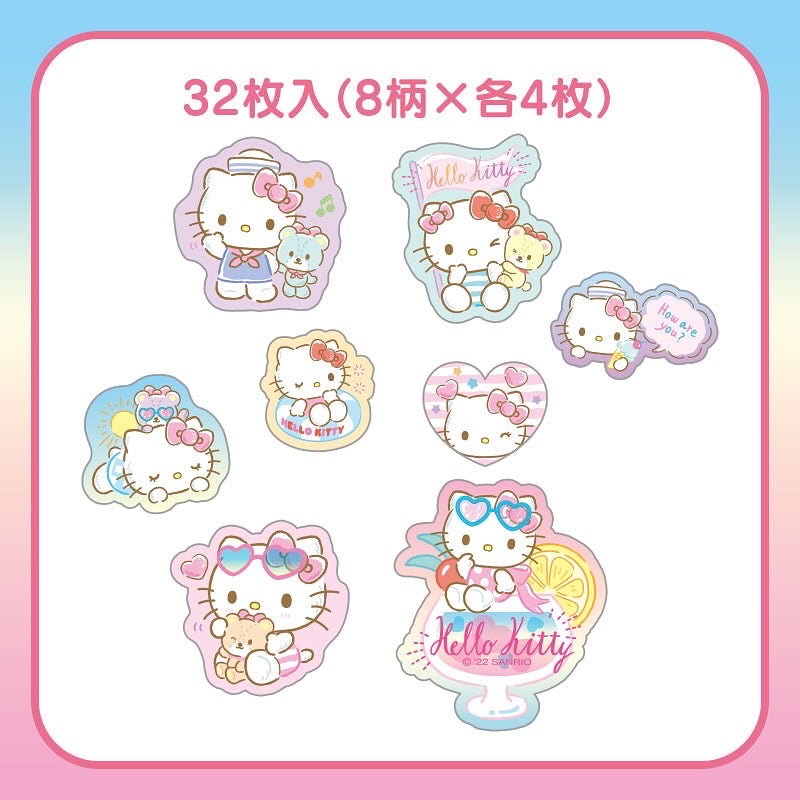 Hello Kitty 夏日貼紙