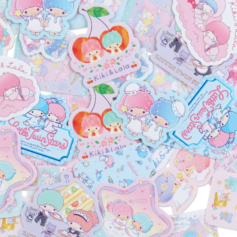 Little Twin Stars 蝴蝶密實袋貼紙