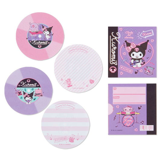 Kuromi 黑膠唱片造型Memo