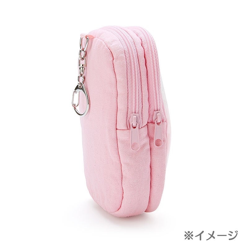 Hello Kitty 公仔頭透明拉鍊袋