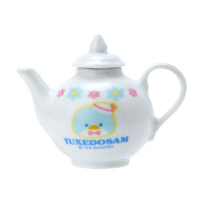 Tuxedosam 迷你陶瓷茶杯+茶壺+心形盒仔