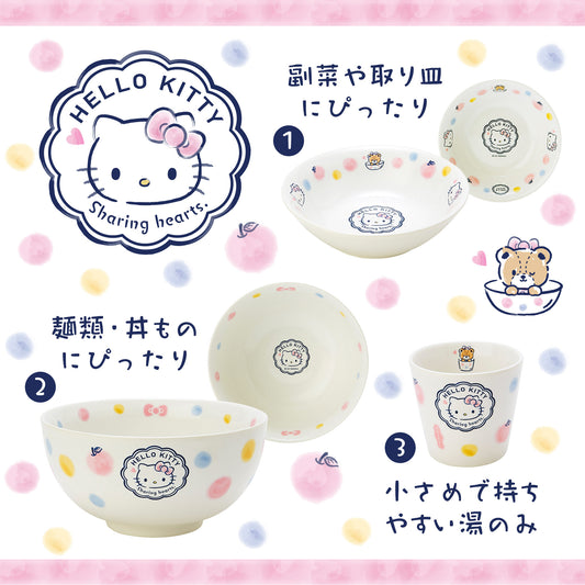 Hello Kitty 陶瓷碗、杯
