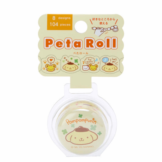 PomPomPurin Peta Roll 卷裝貼紙