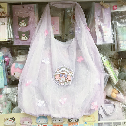 My Melody 紗網手挽袋連PVC收納小袋