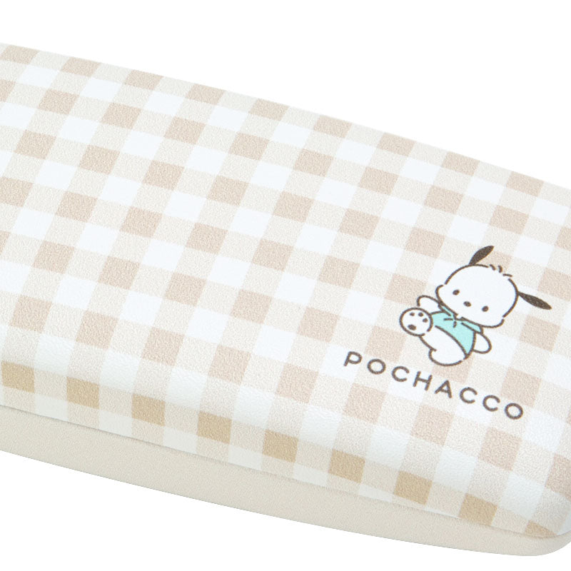 Pochacco 格仔眼鏡盒連眼鏡布