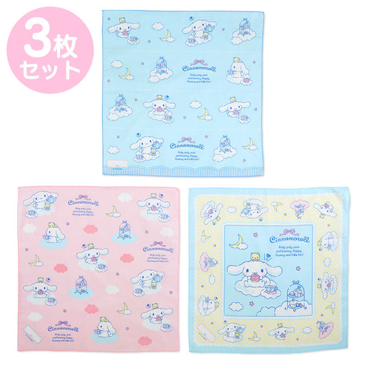 Cinnamoroll 3條裝手巾