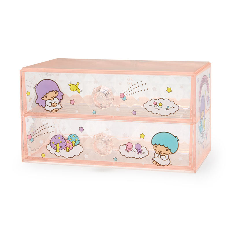 Little Twin Stars 透明雙層櫃桶