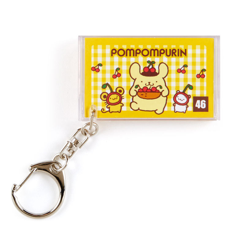 PomPomPurin 卡式錄音帶造型匙扣