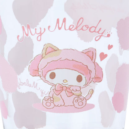 My Melody 貓咪腳仔造型玻璃杯