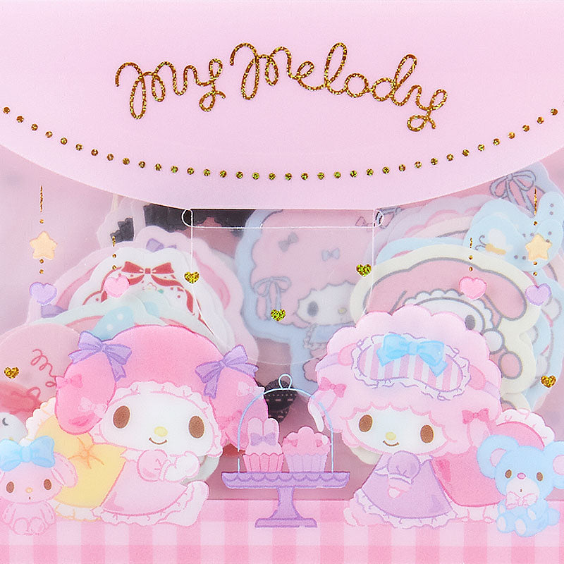 My Melody & My Sweet Piano 貼紙(附收納套)