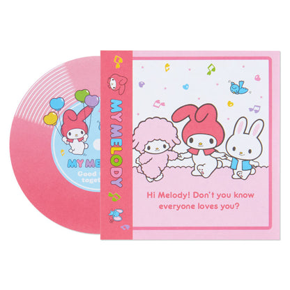 My Melody 黑膠唱片造型Memo