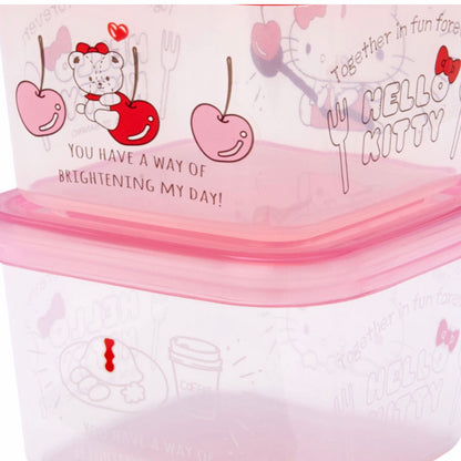 Hello Kitty 2個裝食物盒