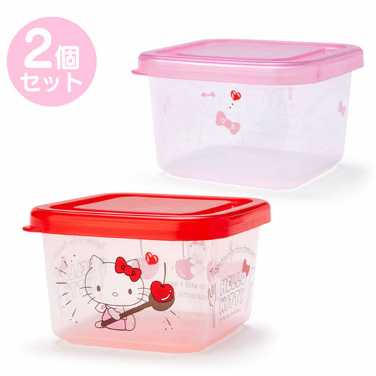 Hello Kitty 2個裝食物盒