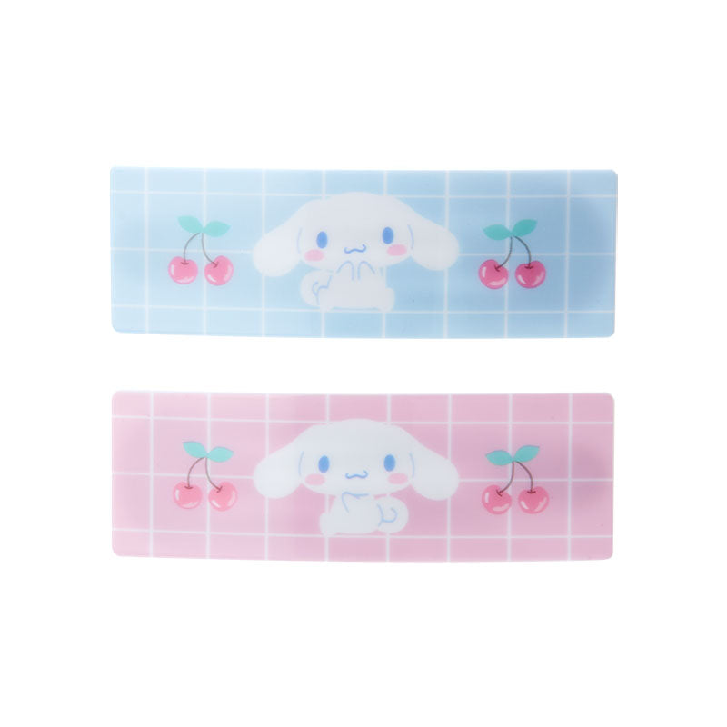 Cinnamoroll 2個裝格仔髮夾