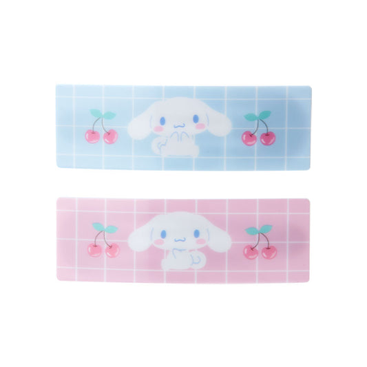 Cinnamoroll 2個裝格仔髮夾
