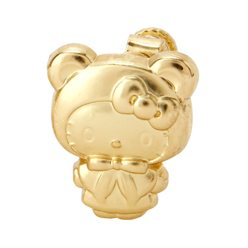 Hello Kitty & Mimmy 18K鍍金耳環