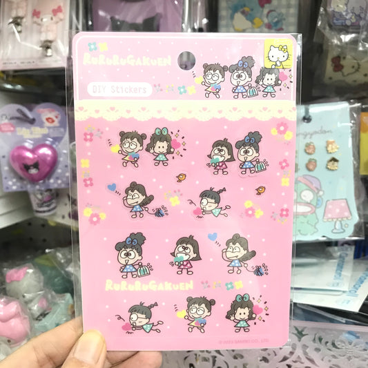 RuRuRuGakuen DIY貼紙