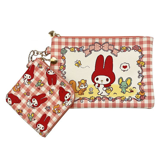 My Melody 懷舊系列 2個裝拉鍊袋