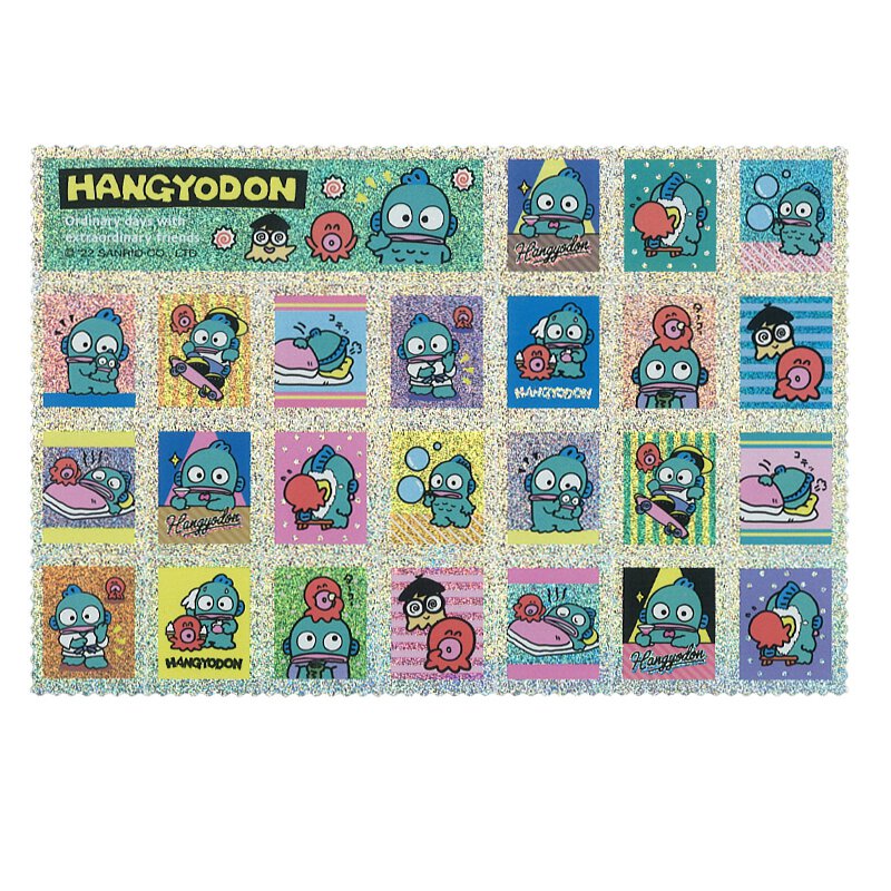 Hangyodon 郵票造型貼紙套裝