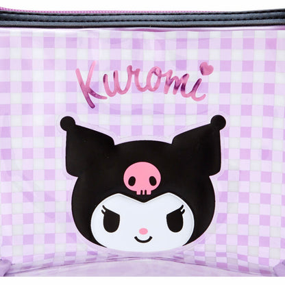 Kuromi 透明格仔拉鍊袋