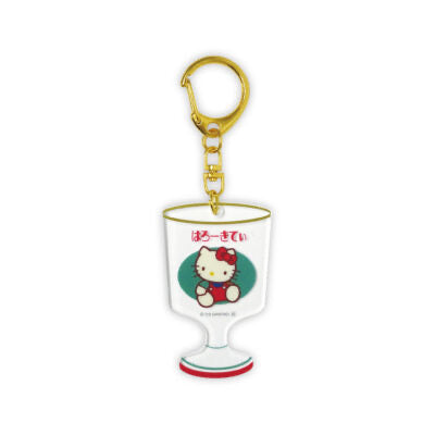 Hello Kitty 復古酒杯造型匙扣