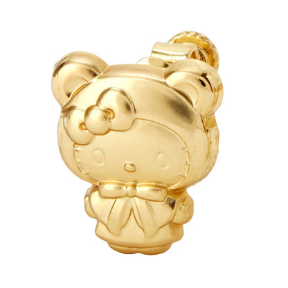Hello Kitty & Mimmy 18K鍍金耳環