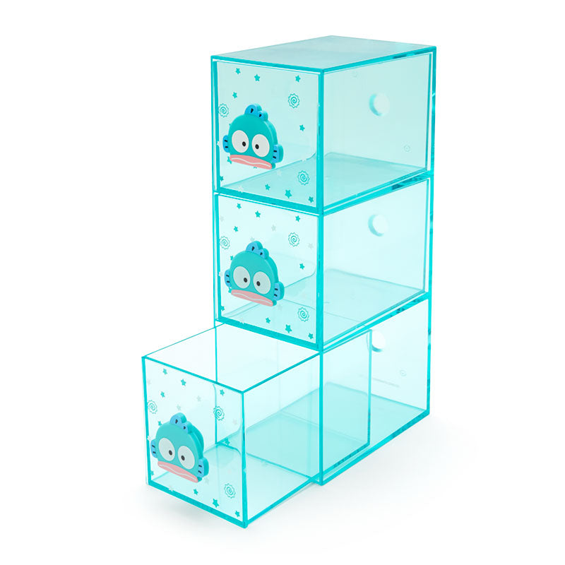 Hangyodon 透明3格櫃桶