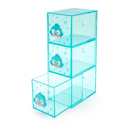 Hangyodon 透明3格櫃桶