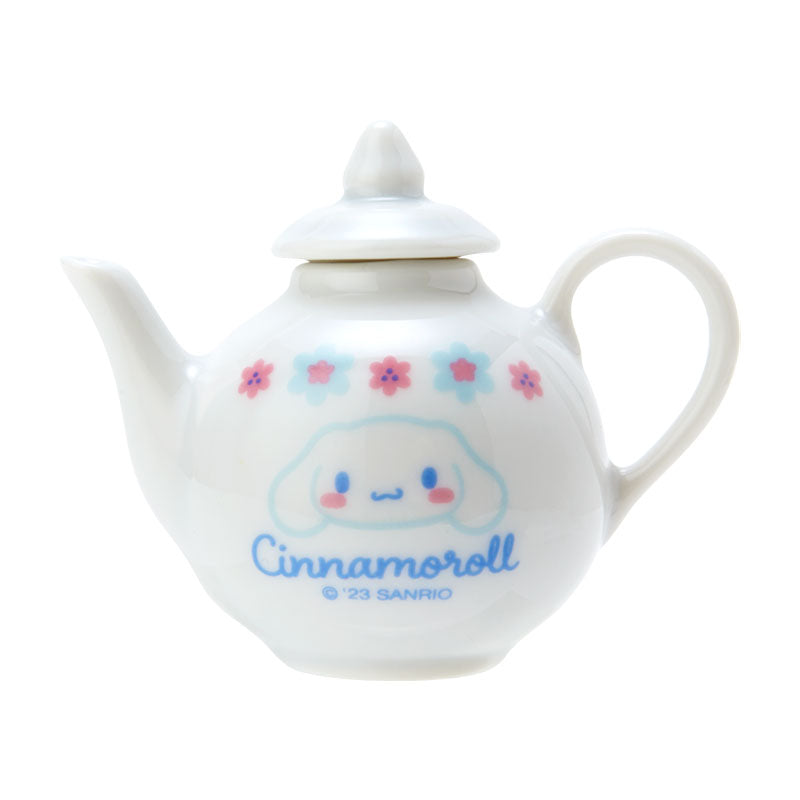 Cinnamoroll 迷你陶瓷茶杯+茶壺+心形盒仔