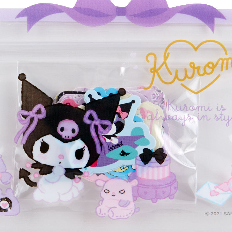 Kuromi 蝴蝶密實袋貼紙