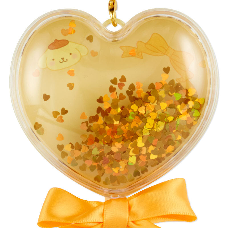PomPomPurin 心形棒棒糖DIY匙扣