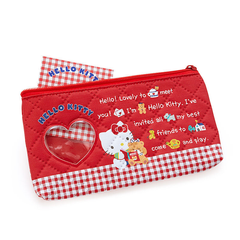 Hello Kitty 懷舊風夾綿筆袋