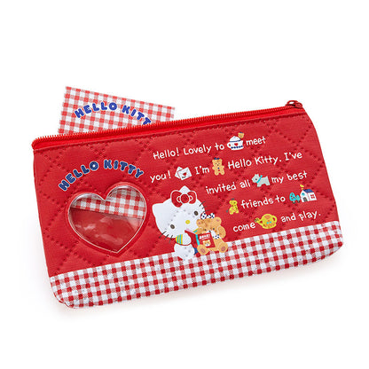 Hello Kitty 懷舊風夾綿筆袋