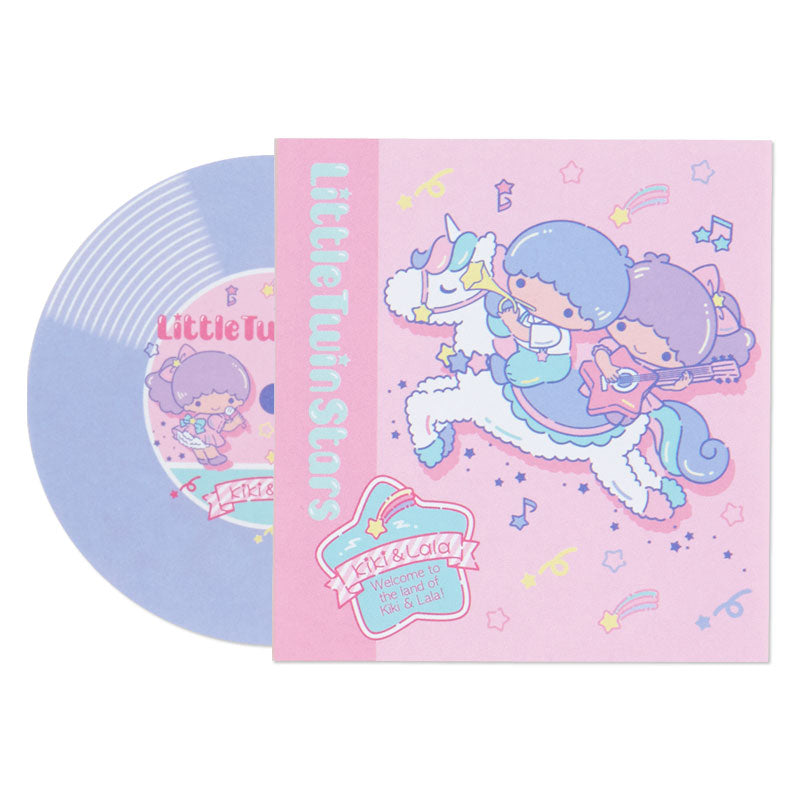 Little Twin Stars 黑膠唱片造型Memo