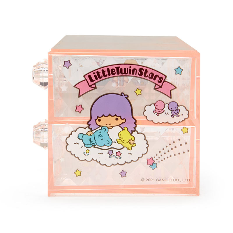Little Twin Stars 透明雙層櫃桶
