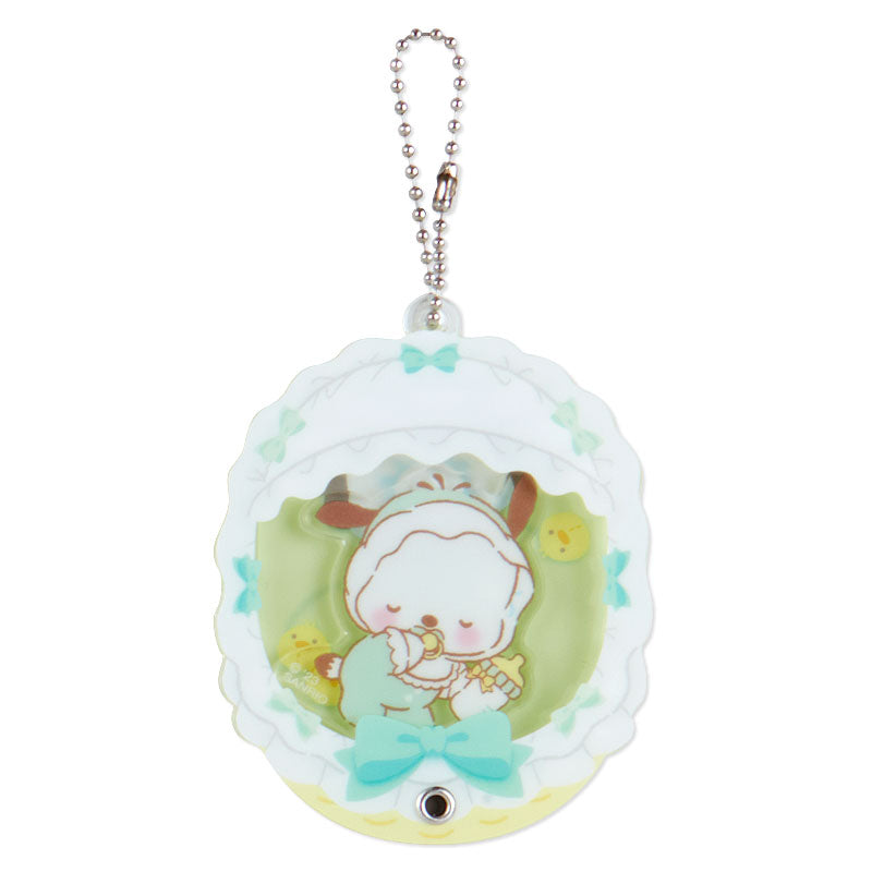 Sanrio 膠牌場景掛飾 搖籃天使BB款