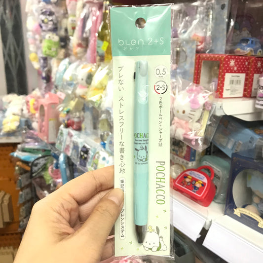 Pochacco Zebra 斑馬牌 bLen 2+S 兩用筆