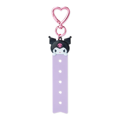 Kuromi DIY姓名牌心形匙扣