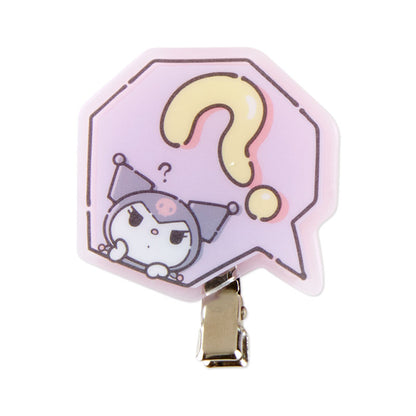 Sanrio 表情符號髮夾
