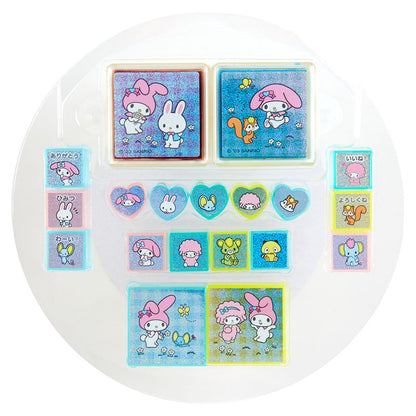 My Melody & My Sweet Piano 手提盒印仔套裝(大)