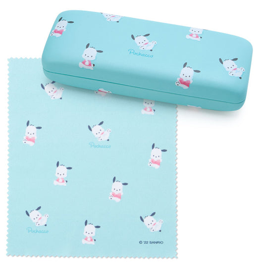 Pochacco 眼鏡盒連眼鏡布