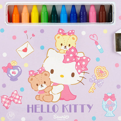 Hello Kitty 櫻花牌蠟筆 12色