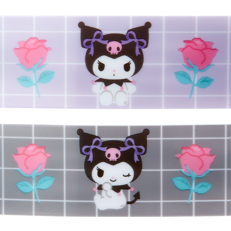 Kuromi 2個裝格仔髮夾