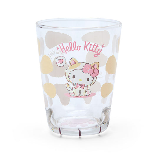 Hello Kitty 貓咪腳仔造型玻璃杯