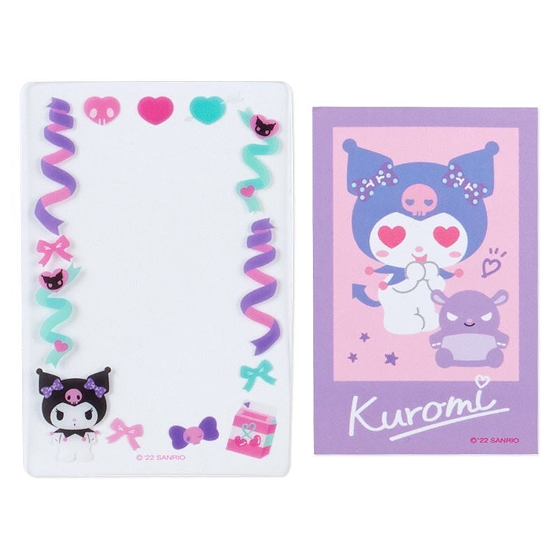 Kuromi 可放相雙拉鍊袋