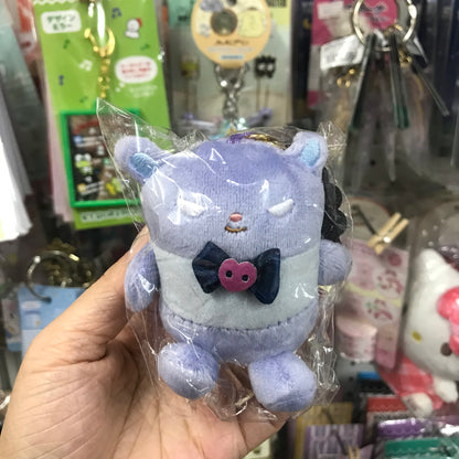 Kuromi & Baku 藍絲帶系列公仔掛件一對