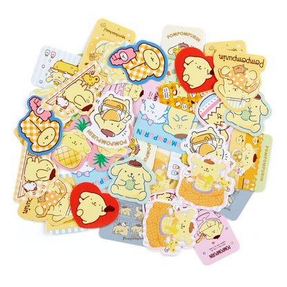 PomPomPurin 蝴蝶密實袋貼紙